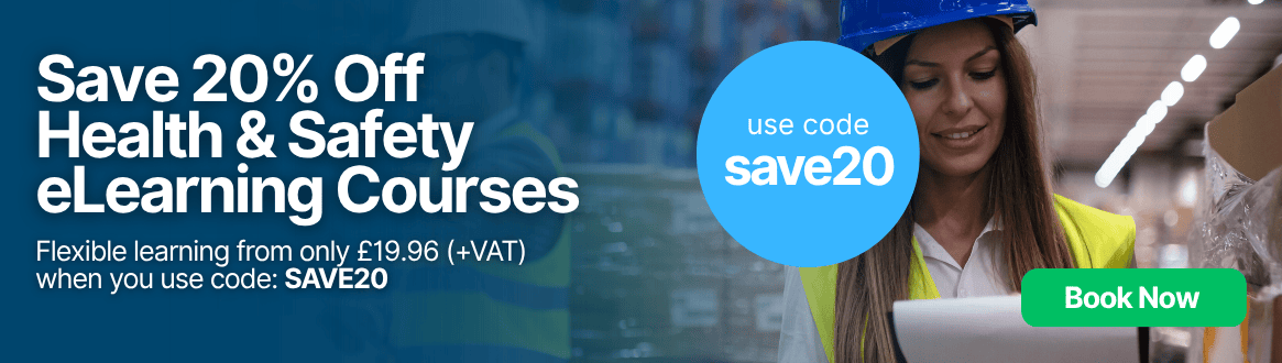 SAVE20   eLearning Courses  CC email camapgin banner H AND S