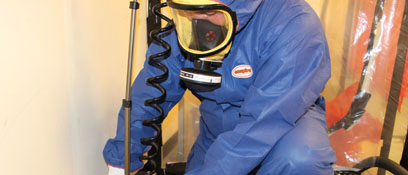 Asbestos fibre air monitoring