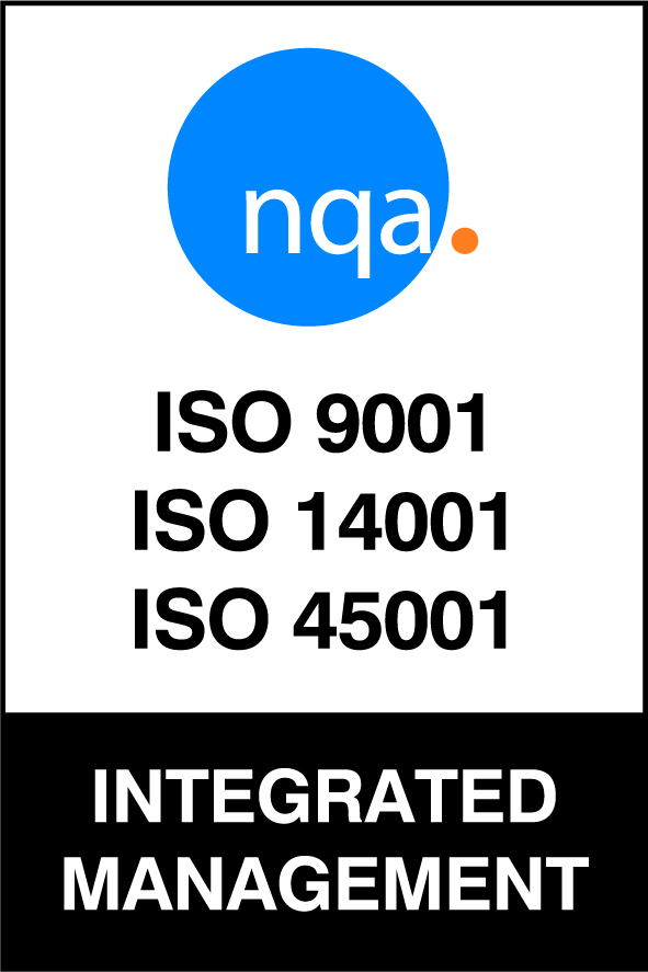 ISO9001 ISO14001 ISO45001 CYMK INTEGRATED
